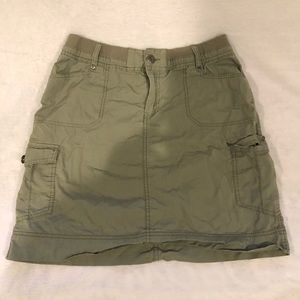 Khaki skirt